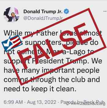 Kathy Griffin Shares Satirical Trump Tweet, But Not Everyone Is in on the Joke - FactCheck.org