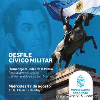 Desde la Municipalidad Capital invitan al Homenaje al general San Martin - RADIO FÉNIX 95.1