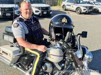 ‘Born to ride’: RCMP motorcycle officer sets up shop in Terrace - Omineca Express