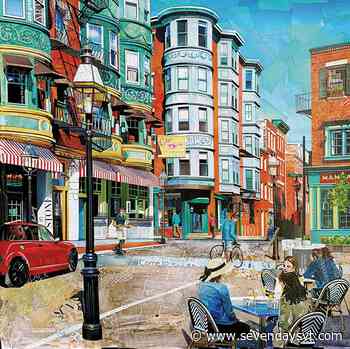 At Edgewater Gallery, Betsy Silverman and Rachel Wilcox Uniquely Picture City Life - Seven Days