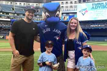 From operating room to Major League mound: Saskatoon boy throws Jays' first pitch - CJME News Talk Sports