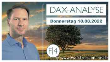 DAX-Morgenanalyse: Nach dem starken Abwärtstrend vom Mittwoch