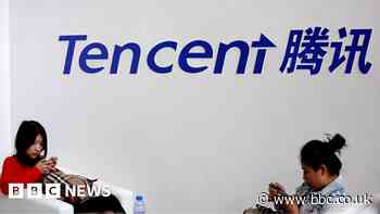 Tencent sees first sales fall as China economy slows