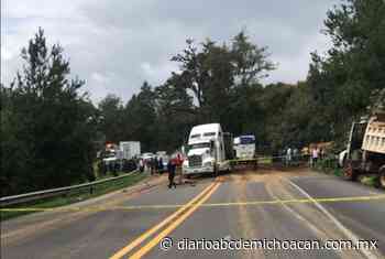 Muerto en volcadura, sobre la carretera a Paracho - Diario ABC de Michoacán
