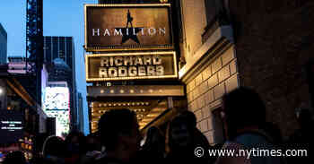 ‘Hamilton’ Team Protests After Church Production Adds Christian Themes - The New York Times