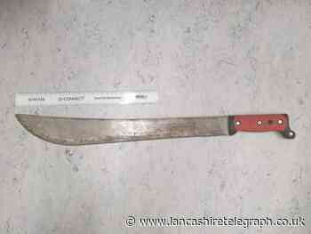Blackpool: Large machete found hidden in public by police will be destroyed