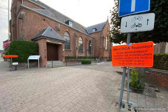 H-eerlijk Zoersel tevreden dat er extra maatregelen werfverkeer rond kerk Sint-Antonius zijn