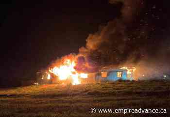 Winnipegosis RCMP investigate structure fire - Virden Empire Advance