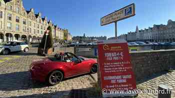 Le parking souterrain de la Grand-Place d'Arras gagne des adeptes, sans faire le plein - La Voix du Nord