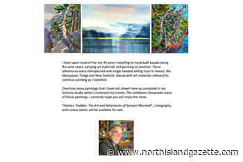 The ‘Paddling Painter’ exhibits at the Whale’s Rub Pub in Sointula - North Island Gazette