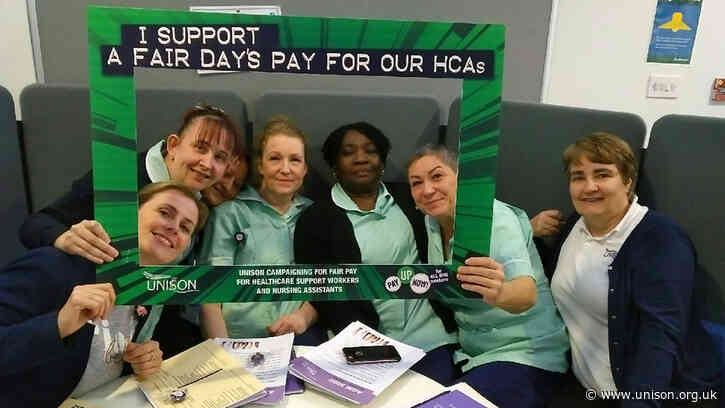 Manchester NHS workers get back pay thanks to UNISON campaign