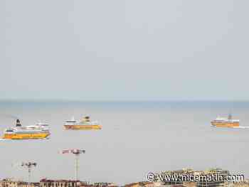 Pourquoi y avait-il trois bateaux de la Corsica Ferries devant le port de Nice ce jeudi matin?