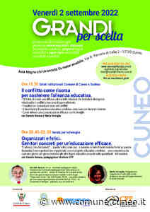 Convegno "Grandi per scelta" - Comune di Cuneo
