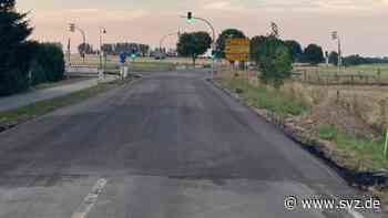 Bauarbeiten auf der L 16: Wieder freie Fahrt auf der Straße zwischen Mestlin und Parchim - svz – Schweriner Volkszeitung