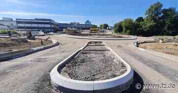 Der Kreisel soll Ende Oktober fertig werden | Lokale Nachrichten aus Blomberg - Lippische Landes-Zeitung