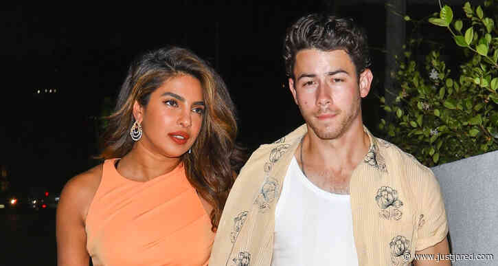Nick Jonas & Priyanka Chopra Hold Hands on Dinner Date in West Hollywood