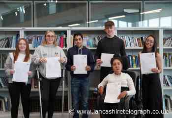 Darwen sixth form students celebrate 'fantastic' A-Levels