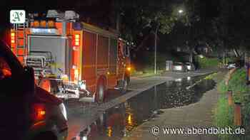 Feuerwehr Hamburg: Starkregen in Bergedorf flutet die Straßen