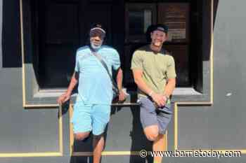 Mark Wahlberg pumps up gym members with stop in Collingwood - BarrieToday