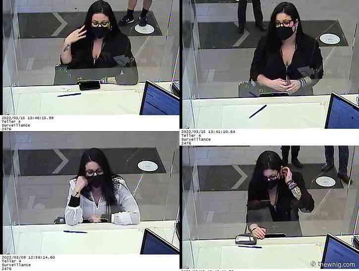 Police searching for woman who defrauded bank in Kingston, Trenton - The Kingston Whig-Standard