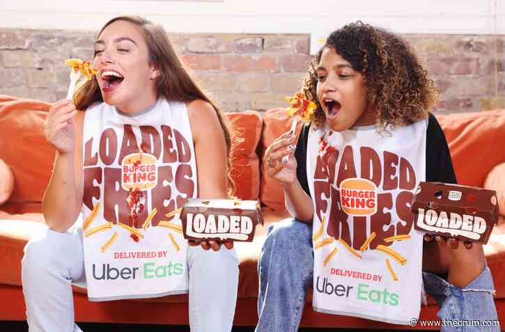 Messy eaters can now tuck in with adult bibs from Burger King and Uber Eats