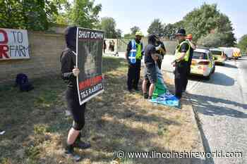 Animal rights campaigners charged after quarry protest at Ancaster - LincolnshireWorld