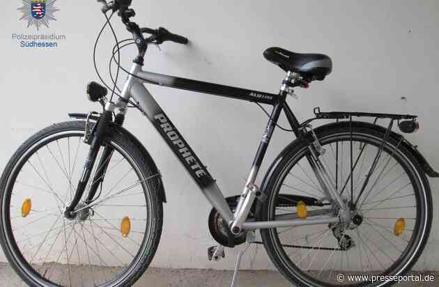 POL-DA: Lorsch: Polizei stellt Fahrrad sicher/Eigentümer gesucht