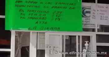 Grupo delictivo ‘Sierra’ obliga a reducir precio de la tortilla en Iguala - El Financiero