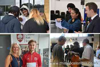 A-Level results day 2022: Pictures across south London schools 