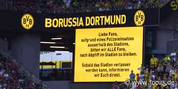 Dortmund: Entwarnung - Zuschauer dürfen jetzt Stadion verlassen - FOCUS Online
