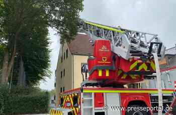 FW-DO: Küchenbrand in einer Dachgeschosswohnung // Feuerwehr verhindert Dachstuhlbrand