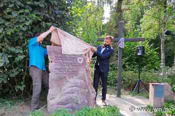 Gedenkstein erinnert an zwei Opfer der Nationalsozialisten