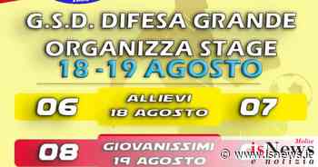 Termoli, 18 e 19 agosto via allo stage per Allievi e Giovanissimi del Difesa Grande - isnews.it