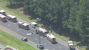 At least 1 dead in serious crash on eastbound Interstate 40 in Cary