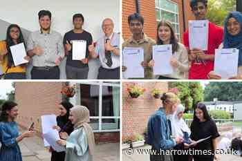 Schools around Harrow celebrate successful A-level results