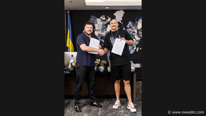 Oleksandr Usyk Partners Up With The QMALL Crypto Exchange Ahead Of His Upcoming Match With Anthony Joshua