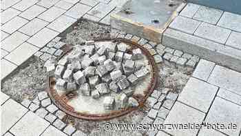 Vandalismus in Bad Liebenzell: Pflastersteine herausgerissen und Decke beschädigt