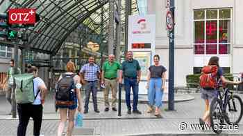 Keine Fußgängerzone in Jena ohne Radfahrer