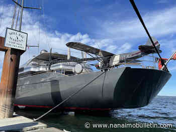 Standing tall: Largest single-masted boat ever built stops by Vancouver Island