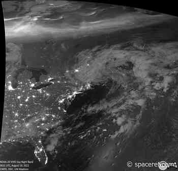 Looking Down At Aurora Borealis From Space - Space Ref