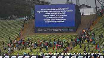 Gewitter: Leichtathletik-EM vorübergehend unterbrochen