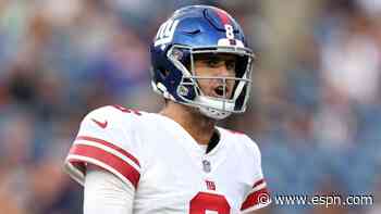 Giants QB Jones had non-football neck procedure