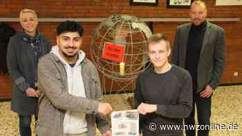 Oberschule Garrel engagiert sich für Kriegsflüchtlinge: Sponsorenlauf und Bank-Auktion - NWZonline