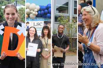 A Level and BTEC results day pictures and reactions