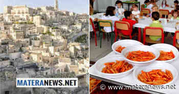Matera, nuovo bando comunale per il servizio mensa. Ecco i dettagli - Matera News
