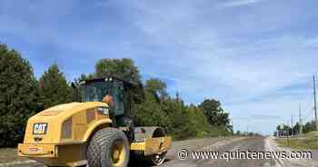 Sidney Street resurfacing underway - Quinte News