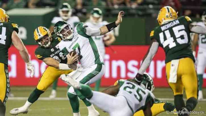Riders look to improve playoff chances in four-game stretch against Lions, Bombers