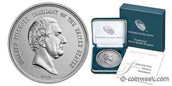 Millard Fillmore Presidential Silver Medal Available August 15 - CoinWeek