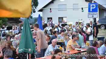 Start mit gemütlichem Hock - Festwochenende in Rötenberg hat begonnen - Schwarzwälder Bote