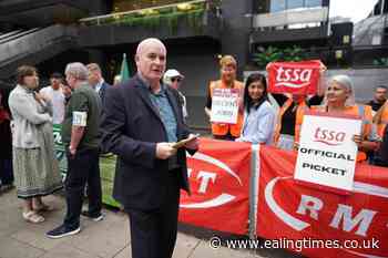 Rail dispute could be prolonged 'indefinitely', warns RMT chief - Ealing Times